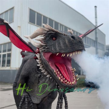 Lebensechtes fliegendes Drachenkostüm für Partys