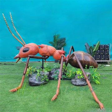 Sərgi üçün Nəhəng Animatronik Qarışqa Bug