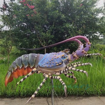 Böyük Ölçülü Realistik Animatronik Lobster Heykəli