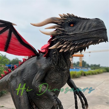 Epic Adult Dragon Costume with Wings