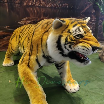 Animatronischer Tiger für die Ausstellungsdekoration mit Dschungelthema