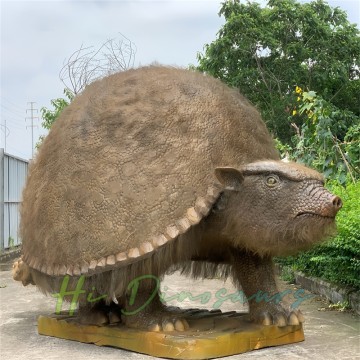 Buz Dövrünü ələ keçirin Realistik Animatronik Qliptodonumuzu alın