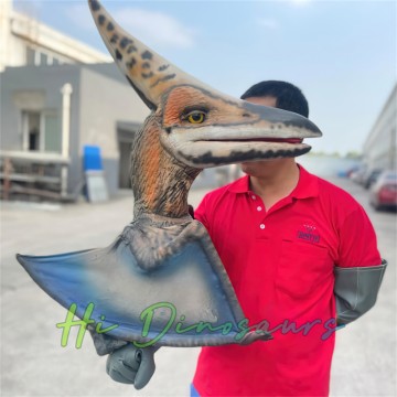 Realistic Pterosaur Arm Puppet - Lifelike Flying Dinosaur Toy