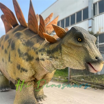 Lebensechtes Stegosaurus-Dinosaurierkostüm für zwei Personen