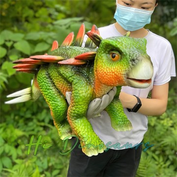 Adorable Colorado Stegosaurus Puppet - Perfect Gift
