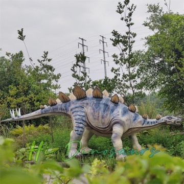 Stunning Fiberglass Stegosaurus Statue for Park
