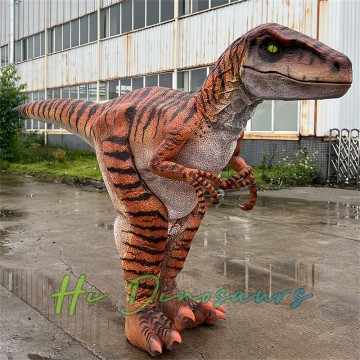 Gizli Ayaqlı Jurassic Park Velociraptor Kostyum