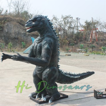 Model Godzilla Animatronik Ultra-Realistik untuk Pameran Imersif