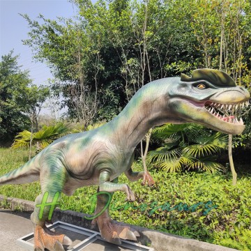 Full-Scale Fiberglass Dilophosaurus Playground Model