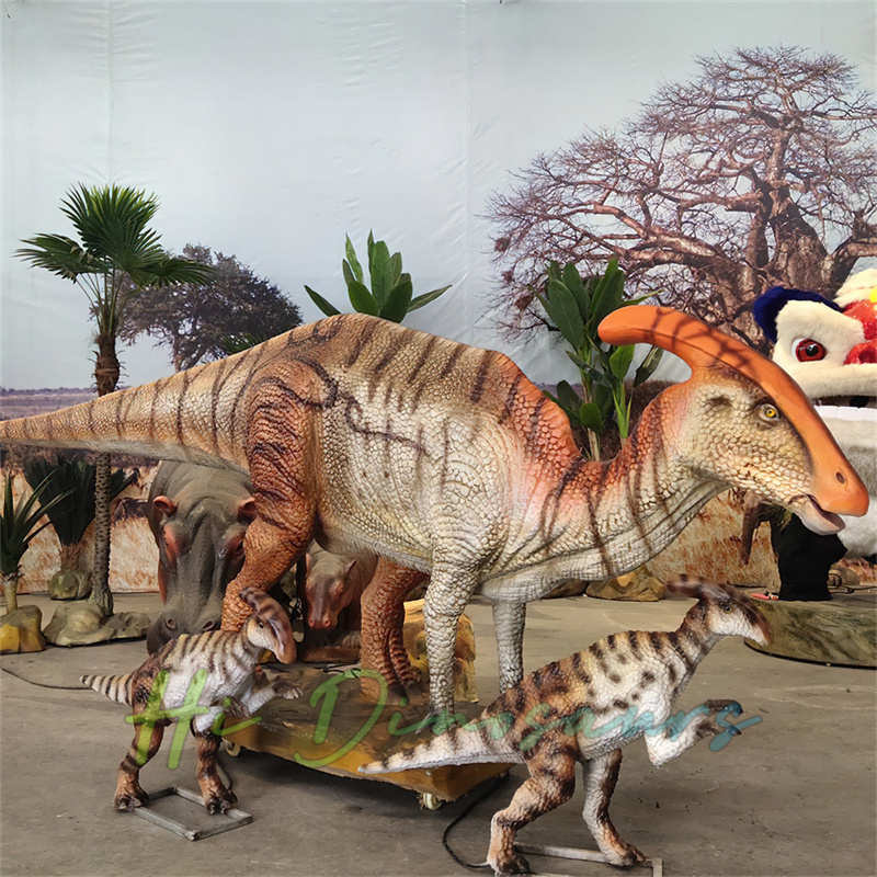 Animatronic Parasaurolophus