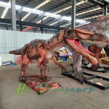 Samhail Suchomimus Animatronic Méid Saoil do Pháirc Téama Din...