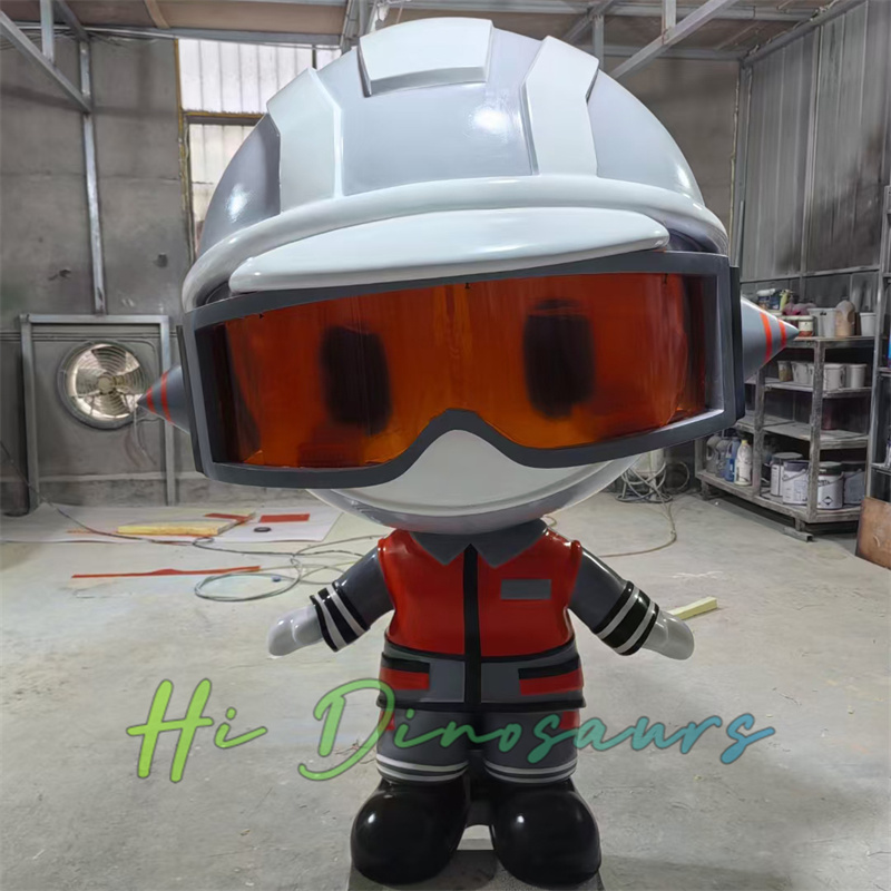 Trendy Cartoon Character Sculpture for Mall Decor