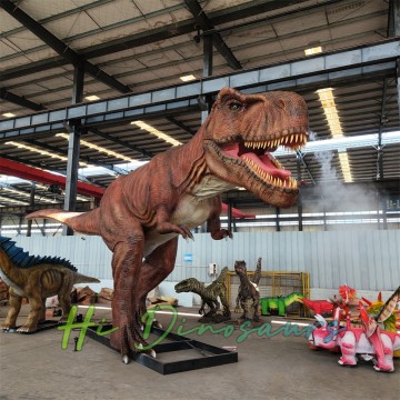 Jurassic Park T-Rex Animatronic-Statue