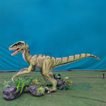 Dineasár Raptor Animatronic le haghaidh Maisiú Páirce