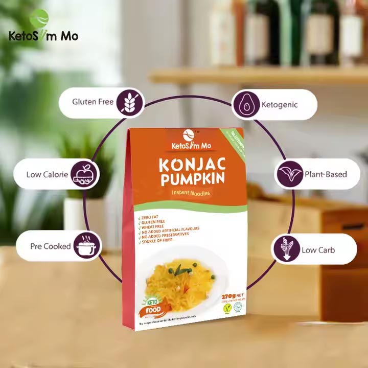 Konjac Pumpkin Noodles 2