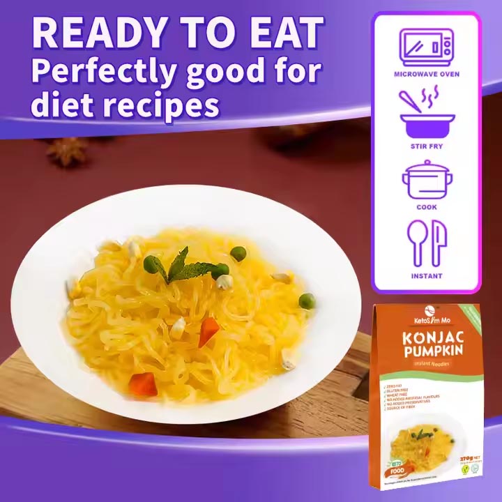 Konjac Pumpkin Noodles Usage