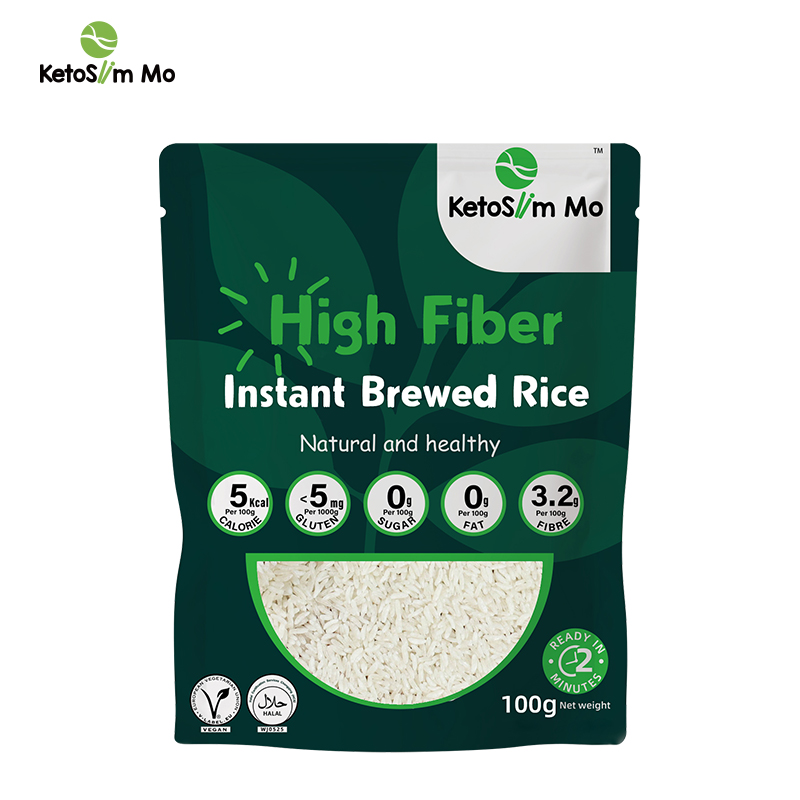 Konjac High Fiber Brewed Rice | Ketoslimmo