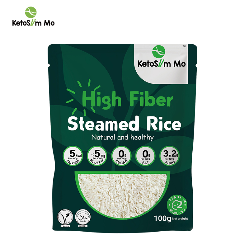 Konjac High Fiber Steamed Rice | Ketoslimmo