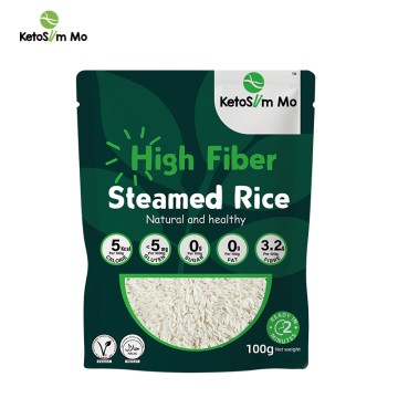 કોન્જેક હાઇ ફાઇબર સ્ટીમ્ડ રાઇસ | કેટોસ્લિમો