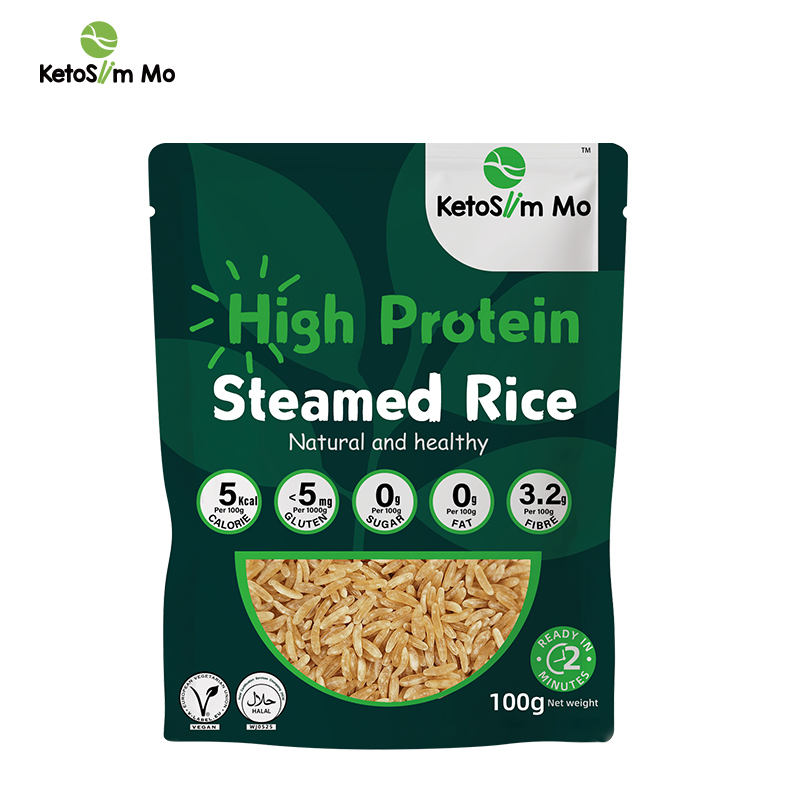 Konjac High Protein Steamed Rice | Ketoslimmo