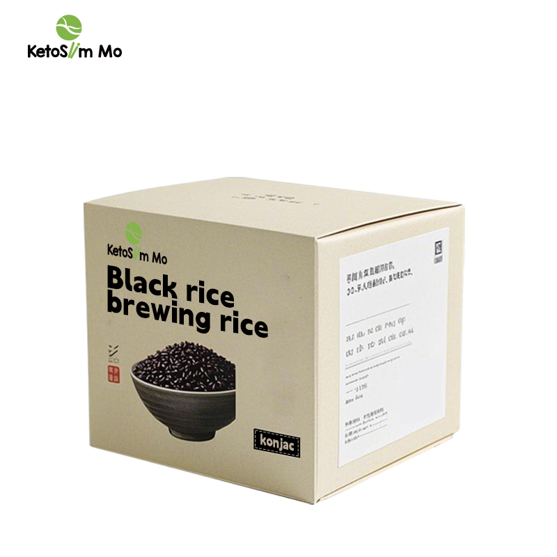 Organic Konjac Black Rice | Ketoslimmo