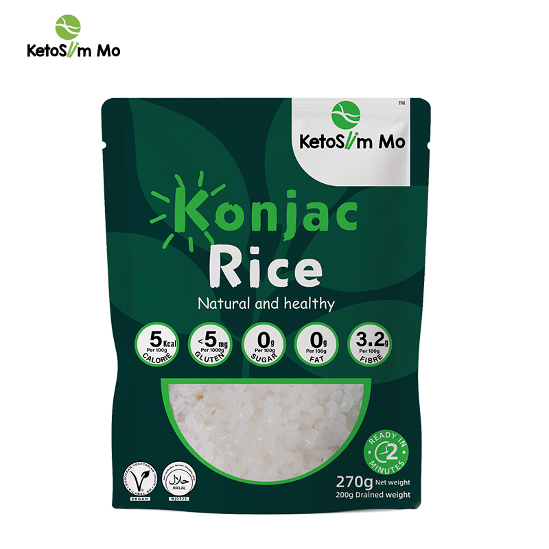 Organic Konjac Rice | Ketoslimmo