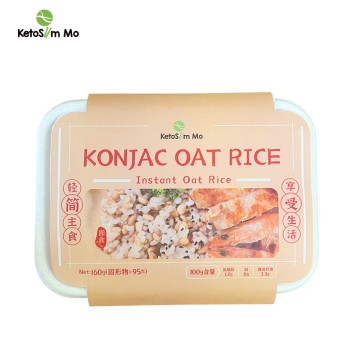 ઇન્સ્ટન્ટ કોંજેક ઓટમીલ અનાજ ચોખા | કેટોસ્લિમો