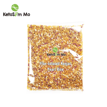 Riža s pet boja konjac zrna, biserna riža, suha riža | Ketoslimmo
