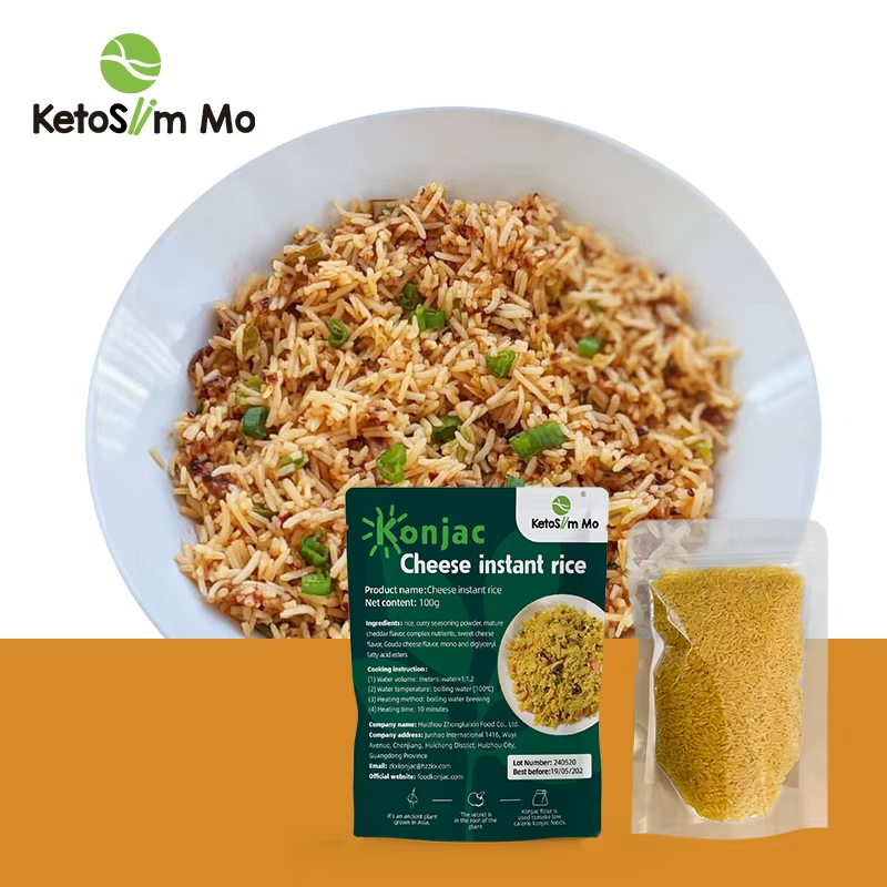 Konjac Seasoned Cheese Rice | Ketoslimmo-product