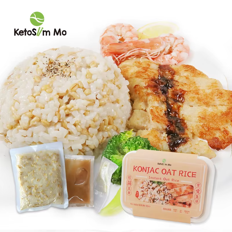 Instant Konjac Oatmeal Grain Rice | Ketoslimmo-product