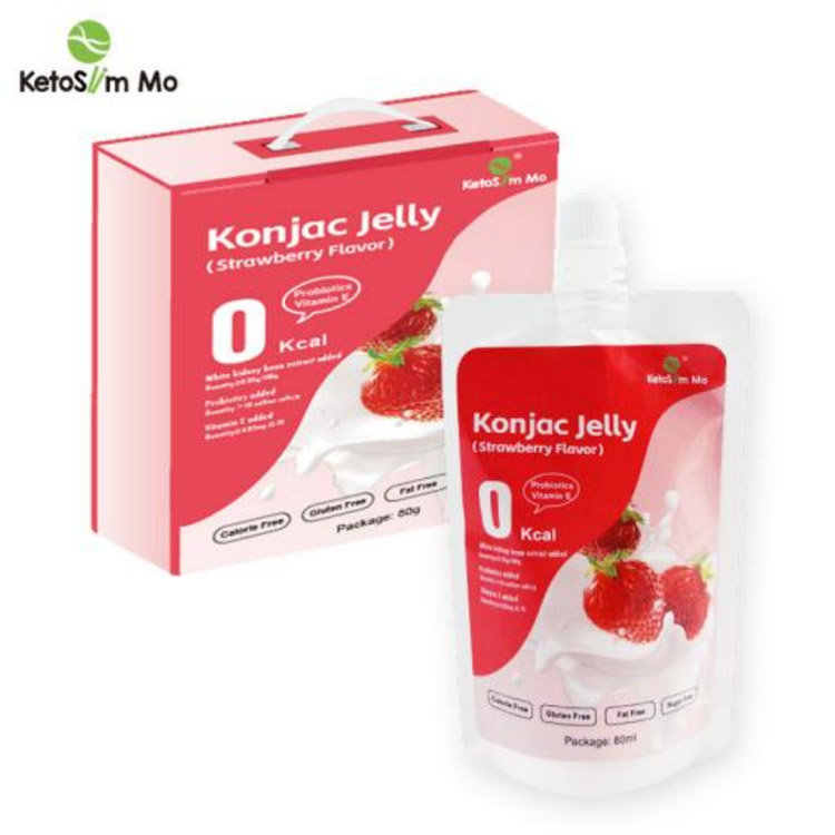 Пробиотски желе од конџака и јагоде