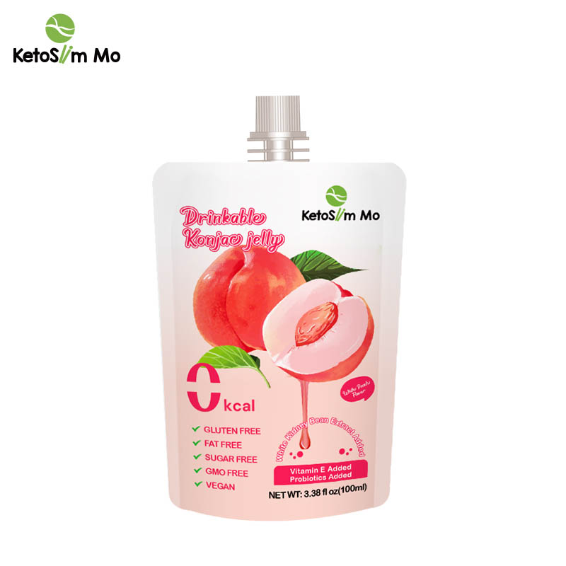 Probiotic Jelly nyeupe Peach