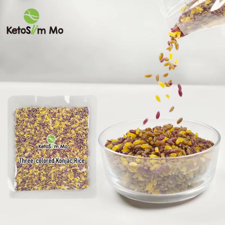 Low-GI konjac rice