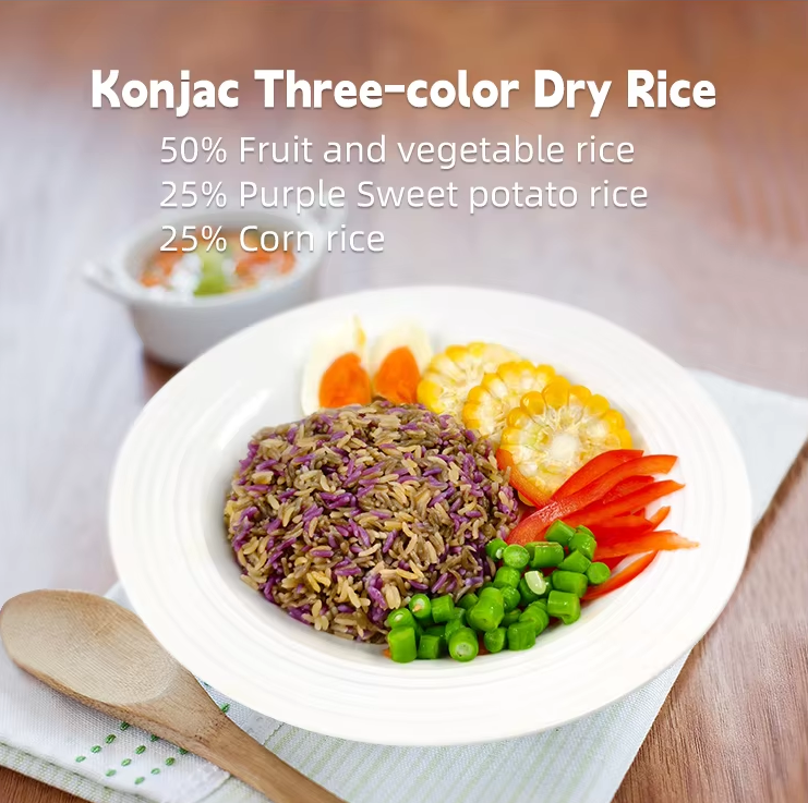 Invention of Low Glycemic Rice — Low GI Konjac Rice—ketoslimmo