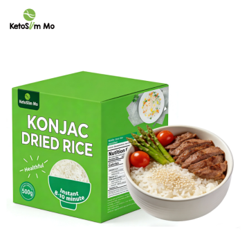 Gluten Free Meal Replacement Konjac Dried Rice | Ketoslimmo