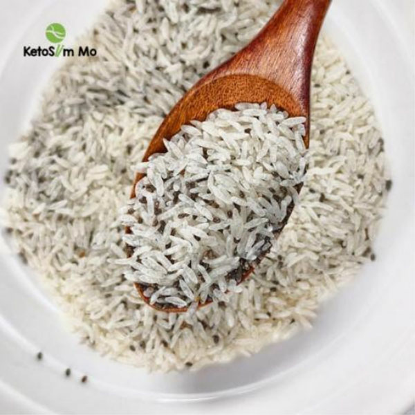 Chia seed konjac rice