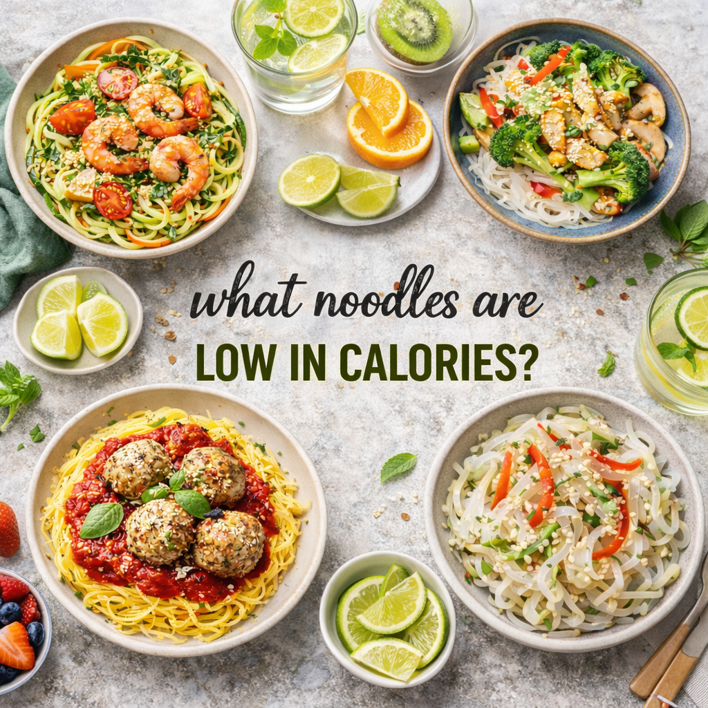 What Noodles Are Low in Calories? —Ketoslimmo