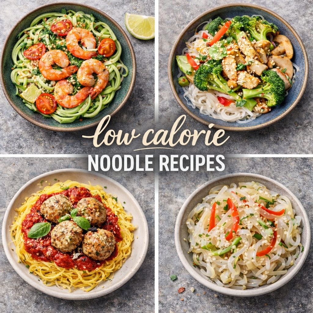 Low Calorie Noodle Recipes—Ketoslimmo