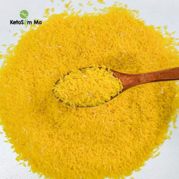Turmeric konjac rice