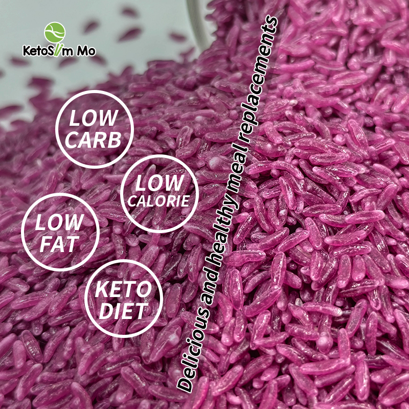 Weighjt Loss Keto Diet Konjac Purple Sweet Potato Rice| Ketoslimmo-product