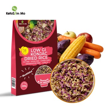 Low Calorie Keto Diet Konjac  Low Gi Rice| Ketoslimmo