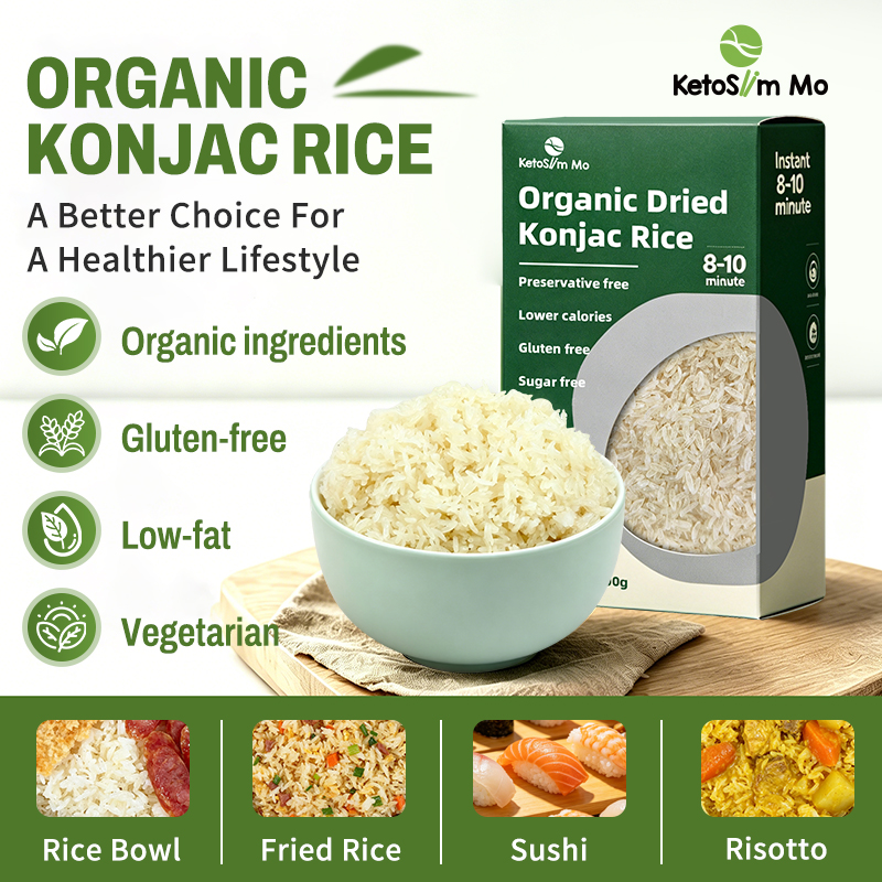 Weighjt Loss Keto Diet Konjac dry Rice| Ketoslimmo-product
