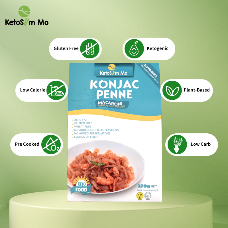 도매 맞춤형 소매 Konjac penne ketoslimmo-product