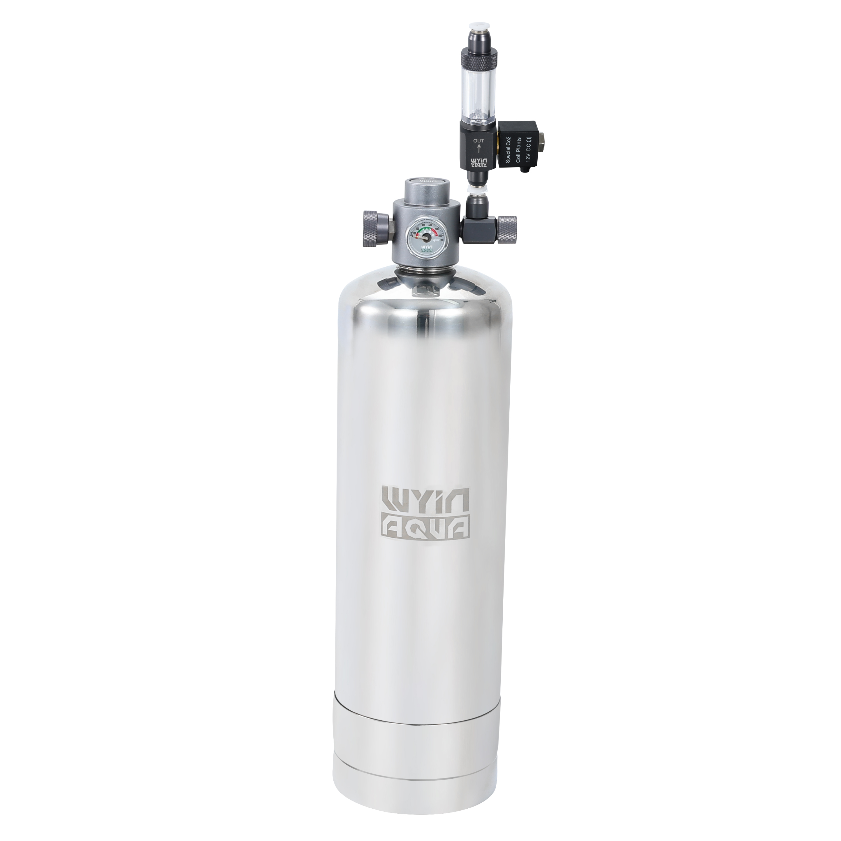 WY40-01S-2L PATENTED EXTERNAL THREAD CO2 GENERATOR  2L ，SOLENOID VALVE VERSION