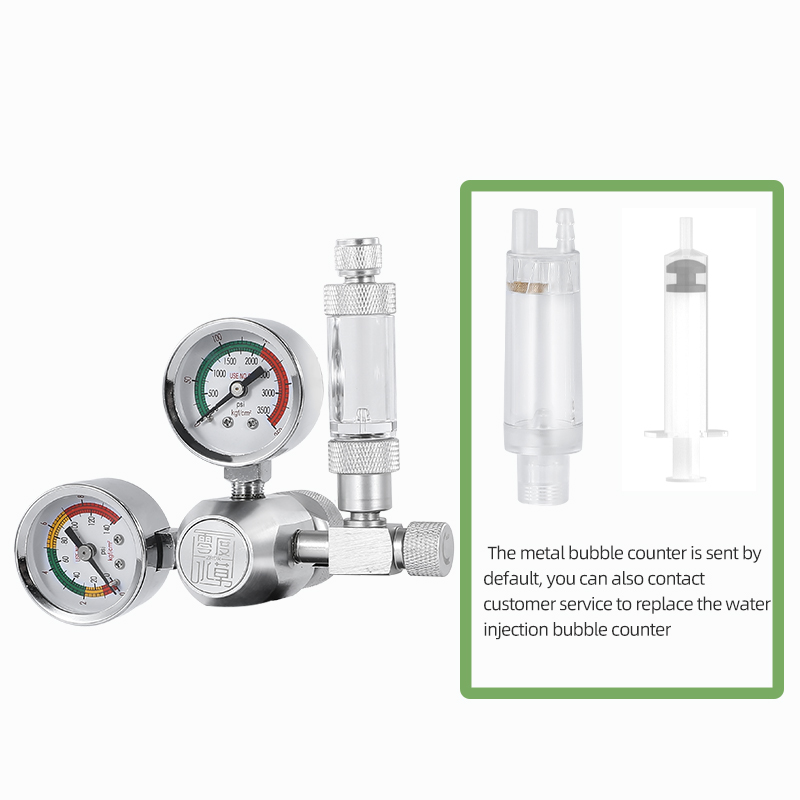 D01-12    aluninium  two watch pressure regulator