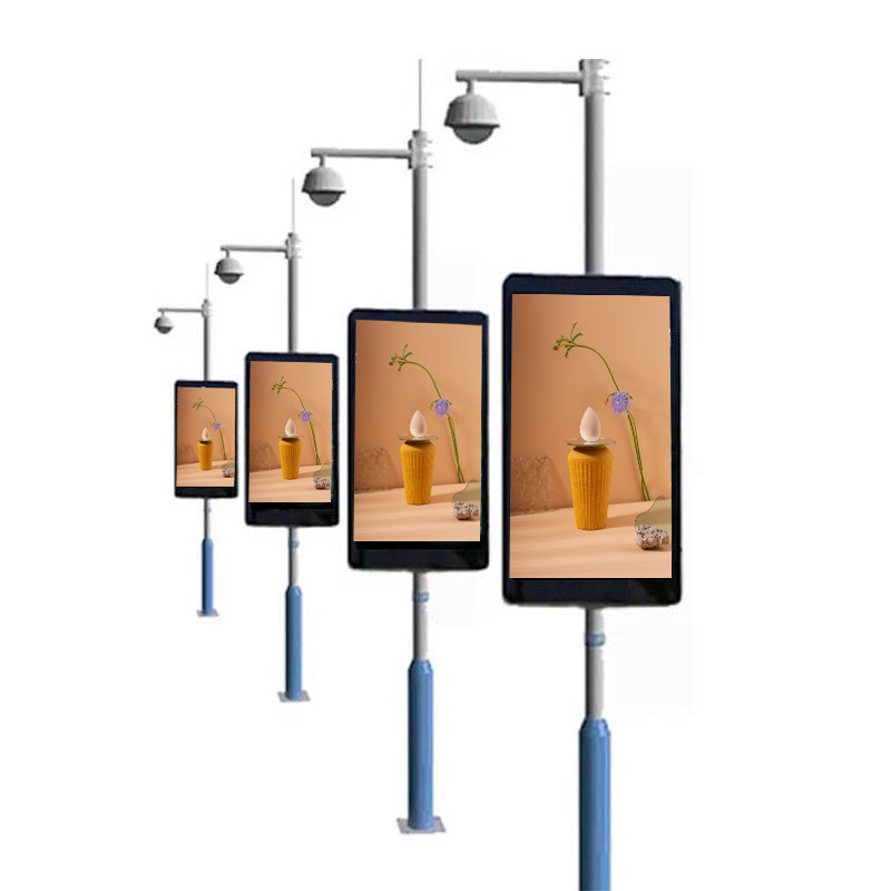 Elevate your outdoor space with innovative light pole displays