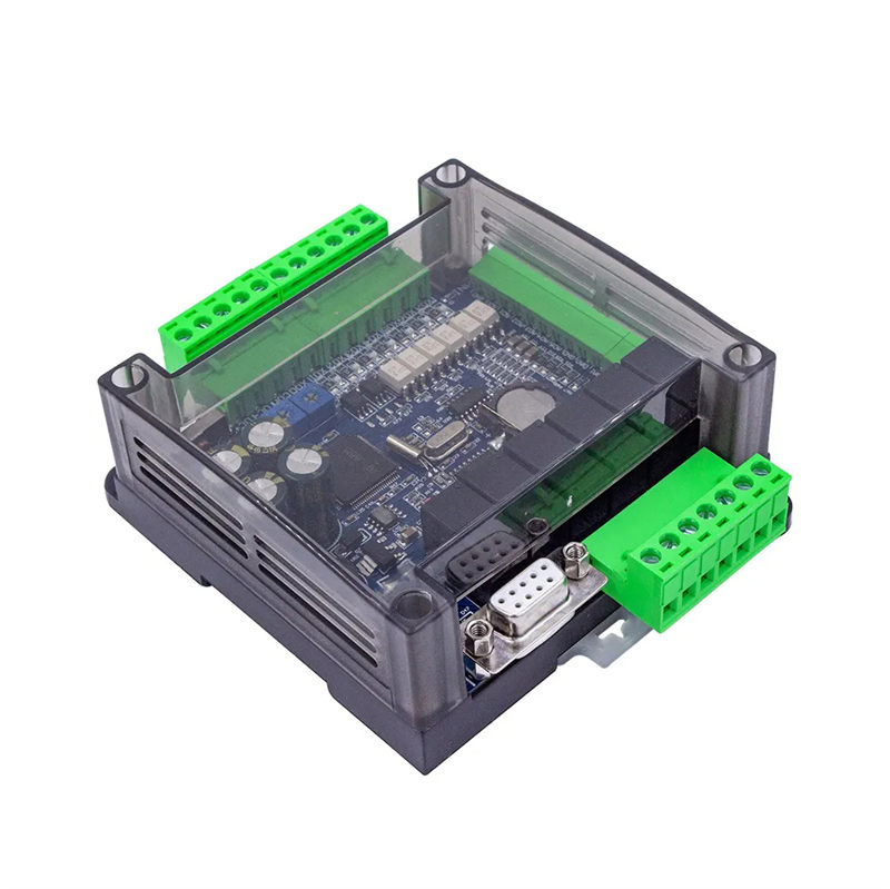 Lujie FX3U PLC Domestic core 14 20 24 32 48 point MRT with network port 2 channel 485 8-axis industrial control board