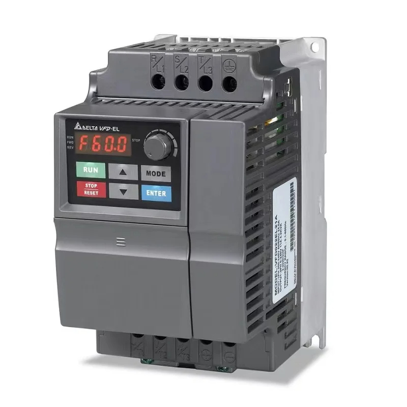 Delta Sensorless Vector Control Compact Drive VFD-EL-W Series VFD-007EL21W 0.75kw 230V VFD-007EL43W 460V