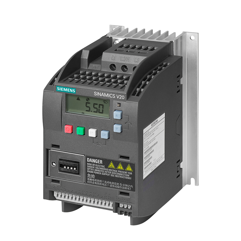 Siemens SINAMICS V20 Inverter Drive 6SL3210-5BE13-7UV0 0.37KW Frequency Converter