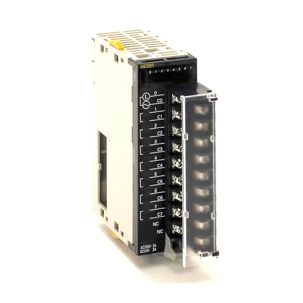 Omron 8-point Contact Output Unit with Terminal Block CJ1W-OC201